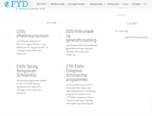 Tablet Screenshot of fyd.dk